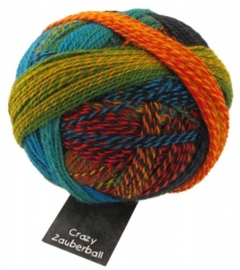 Crazy Zauberball yarn 100g - Tropical Fish 1564